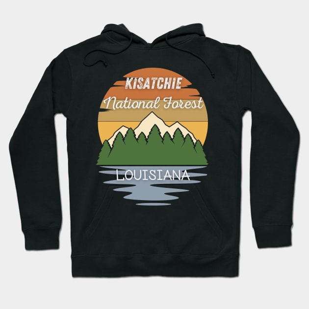 Kisatchie National Forest Louisiana Hoodie by Compton Designs